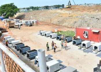 Aménagement du Carrefour Akwaba : Les travaux exécutés à 65%, la fin prévue en décembre