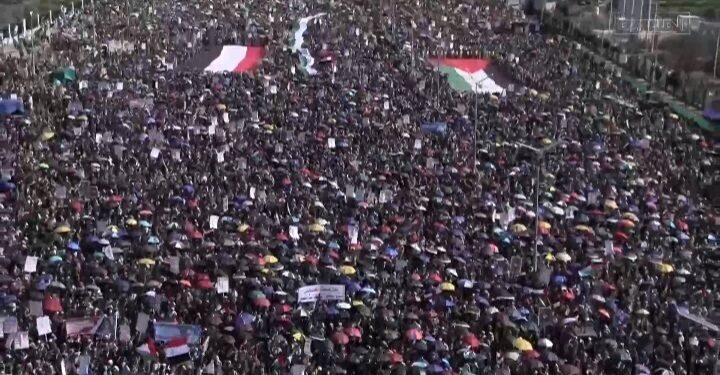 Yémen : Grande mobilisation de soutien pour la cause palestinienne à Sanaa