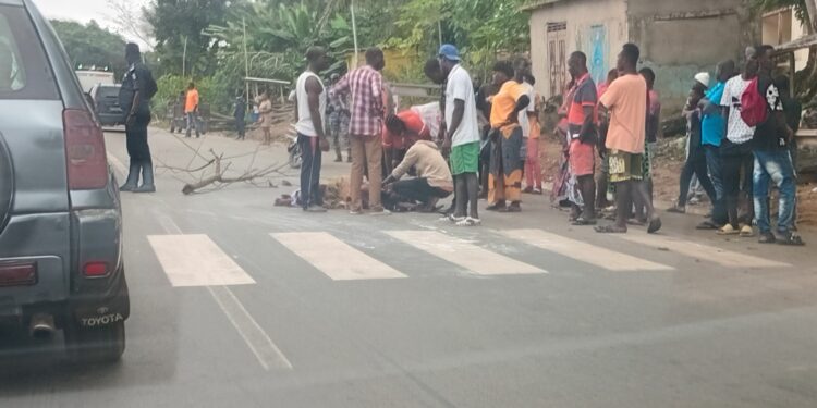Songon -Té: Une femme fauchée par un tricycle