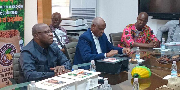 Café-Cacao : Le DG Yves-Brahima Koné partage sa vision de la filière avec l’UNSCAL-CI