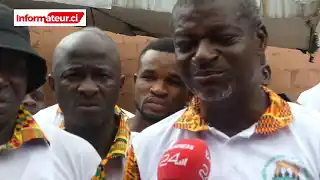 3e Assemblée générale ordinaire CES CI, Koussou Gervais face à la Presse