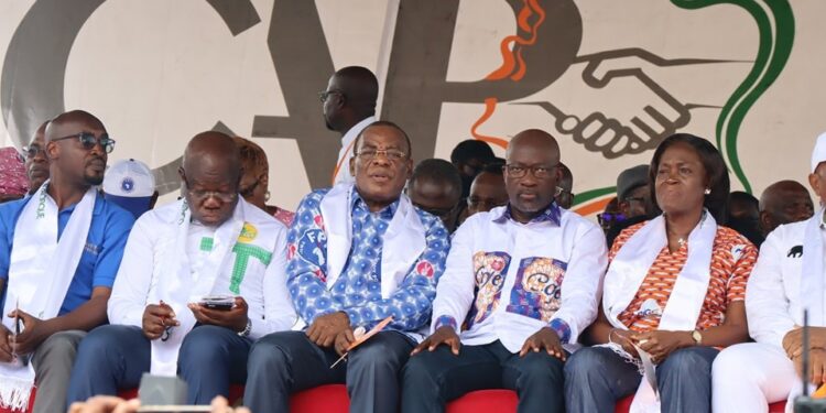 Côte d’Ivoire: Forte mobilsation de la CAP-CI à Yopougon pour exiger des élections transparentes et inclusives