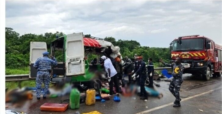 Tragédie sur l’axe Azaguié-Agboville : 16 morts et 17 blessés dans une collision