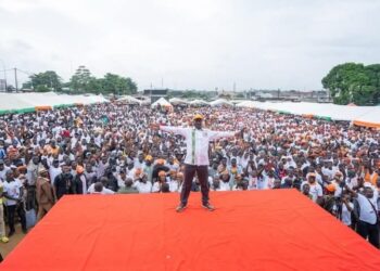 Meeting du RHDP à Ficgayo : Mobilisation historique pour soutenir la candidature de Ouattara