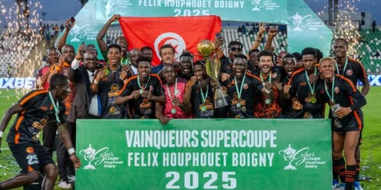 Football : Le FC San Pedro s’offre la Super Coupe Félix Houphouët-Boigny 2025