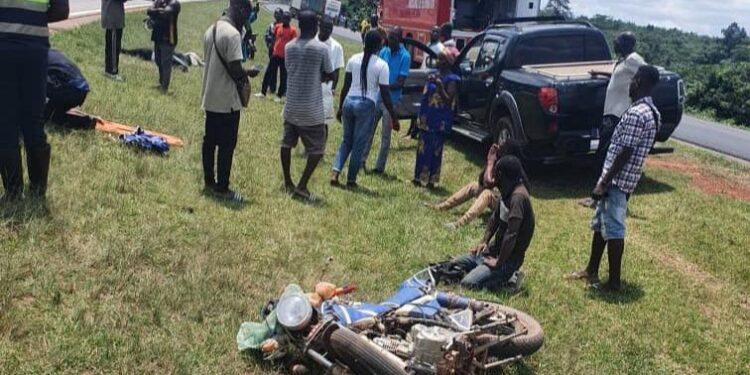 N’Zianouan : Deux morts dans une collision entre un car et une moto