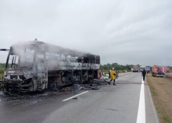 Autoroute du Nord : Deux morts dans un accident et un car réduit en cendres