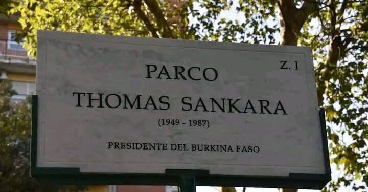 Italie : Rome inaugure un parc en hommage à Thomas Sankara