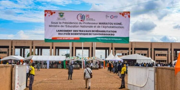 Yamoussoukro : Plus de 28 milliards FCFA pour réhabiliter le lycée scientifique