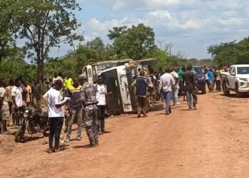 Bouna : Un camion se renverse avec des militants du RHDP, deux morts