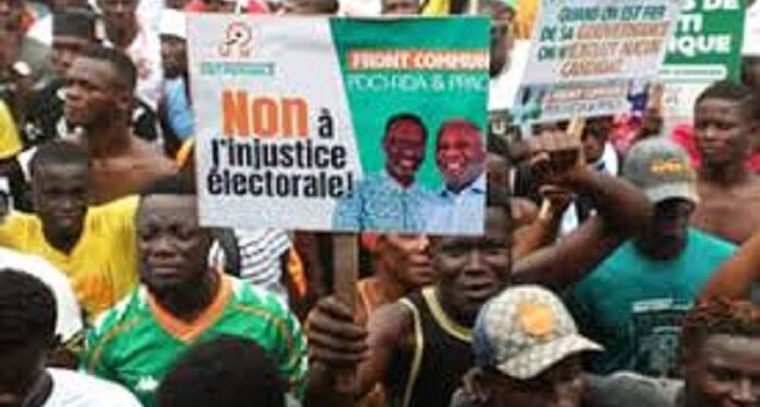 Côte d’Ivoire : 700 personnes arrêtées, 26 condamnées à trois ans de prison ferme
