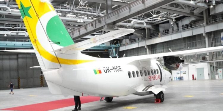 Trafic aérien : Air Sénégal renforce sa flotte avec un nouveau bimoteur L 410 NG