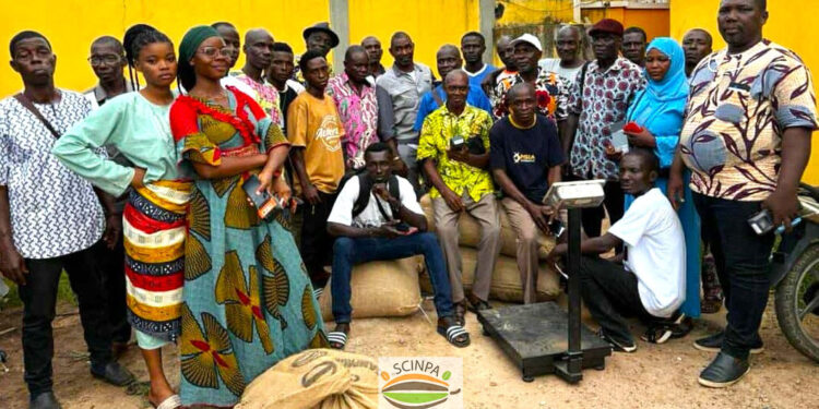Système de traçabilité cacao: 30 délégués de la Coopérative SCINPA formés à l’usage des TPE