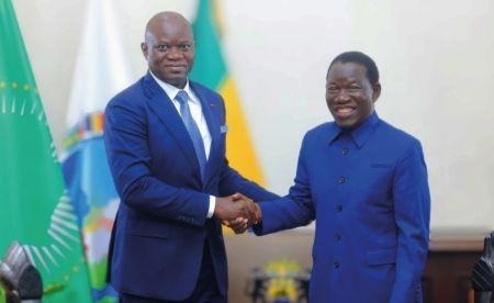 Gabon : Les raisons de l’audience entre Koné Dossongui et Brice Oligui Nguéma