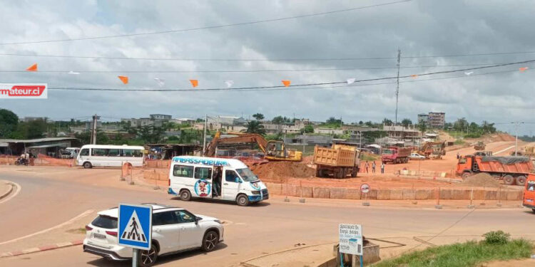 Abidjan : L’autoroute de contournement Y4 sera entièrement achevée fin 2025