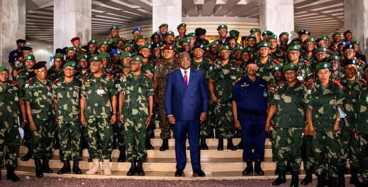 RDC : Plusieurs hauts gradés de l’armée arrêtés