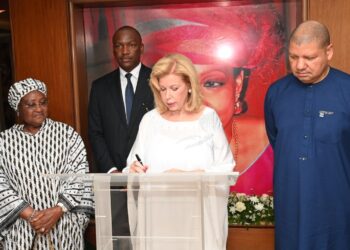 Deuil : Dominique Ouattara au chevet de la famille Billon