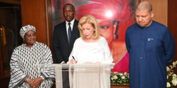 Deuil : Dominique Ouattara au chevet de la famille Billon