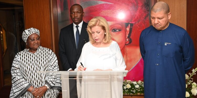 Deuil : Dominique Ouattara au chevet de la famille Billon