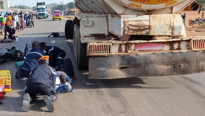 Tengréla : Deux morts dans un grave accident impliquant motos et camion