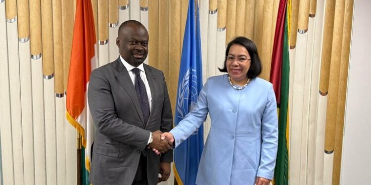 Côte d’Ivoire–Guyana : Etablissement officiel des relations diplomatiques à New York