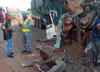Axe Katiola-Niakara : Un mort et deux blessés dans une collision de camions