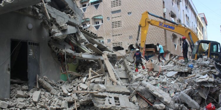 Côte d’Ivoire : 5 morts dans l’effondrement d’un immeuble en construction à Koumassi