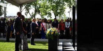 Génocide des Tutsi : Macron et Kagame inaugurent à Paris un mémorial dédié aux victimes