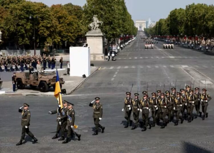France : Démonstration de force pour le dernier 14 juillet d&rsquo;Emmanuel Macron à l&rsquo;Elysée