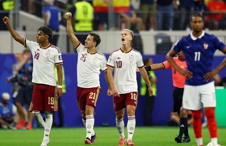 Mondial 2026: l&rsquo;Espagne surclasse et élimine la France (2-0)