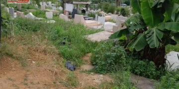 Cimetière de Yopougon : Un pan de la clôture affaissé depuis trop longtemps