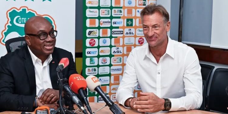 Football : Hervé Renard officiellement présenté nouveau Sélectionneur des Éléphants