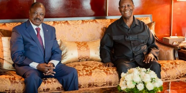 Côte d&rsquo;Ivoire : Ouattara échange avec le nouveau président du Conseil Supérieur de la Magistrature