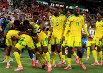 Éliminatoires CAN 2027/: L&rsquo;Afrique du Sud bat la Guinée (2-1) et affiche ses ambitions